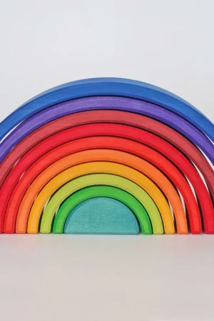 Alleen Vandaag Grimms Houten 10-delige regenboog - Counting