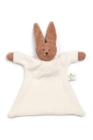 Nänchen Natur Baby knuffeldier haas - speenknuffel Weekendaanbieding