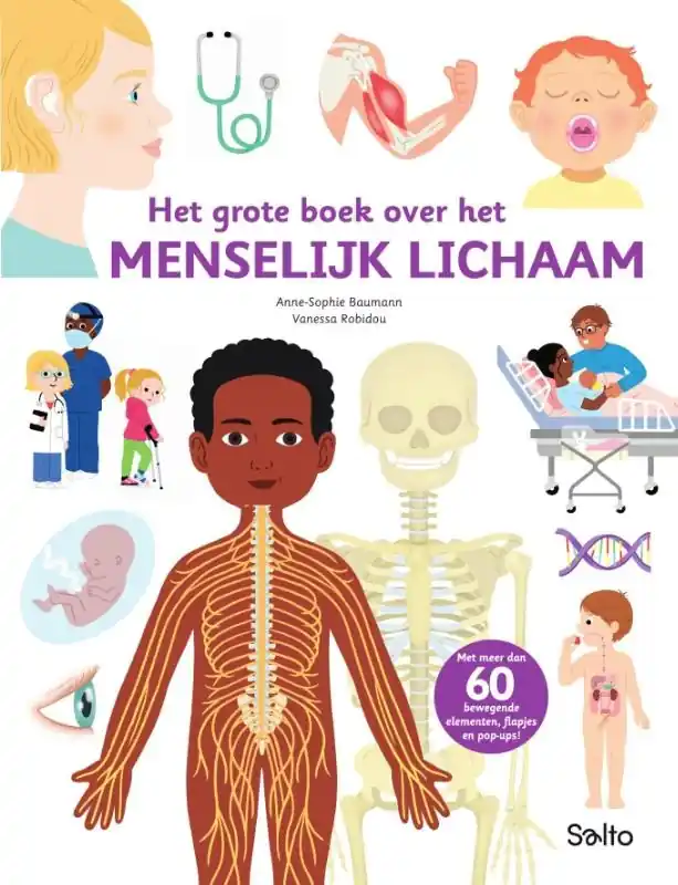 Gecertificeerd Het grote boek over het menselijk lichaam, vanaf 4 jaar