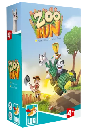 Zoo Run - coöperatief en competitief spel ineen, vanaf 4 jaar Laatste Versie