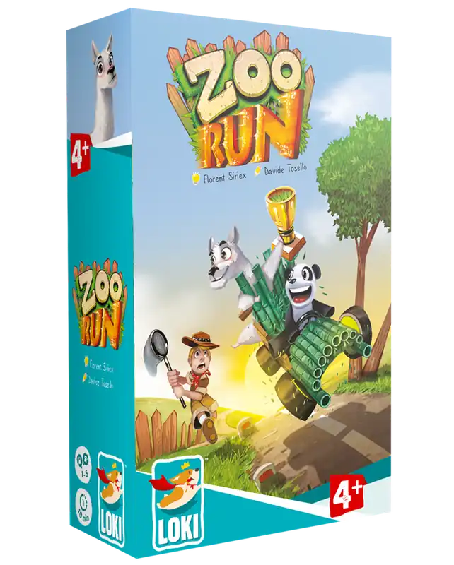 Zoo Run - coöperatief en competitief spel ineen, vanaf 4 jaar Laatste Versie