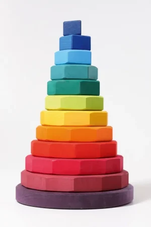 Grimms grote houten geometrische stapeltoren Actieprijs