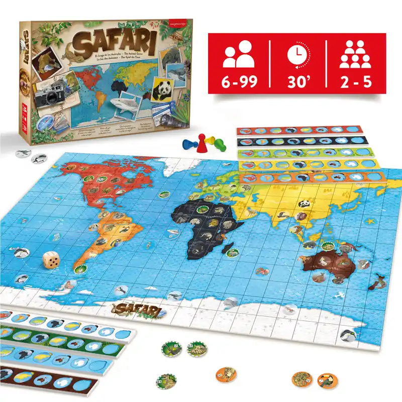 Safari - bordspel Direct Verzonden