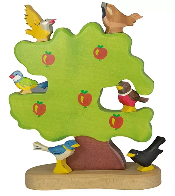 Holztiger houten boom voor vogels 20 cm Meest Verkocht