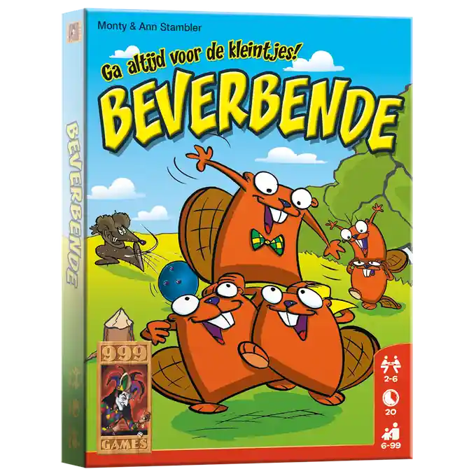 Beverbende - kort kaartspel vanaf 6 jaar Gecertificeerd