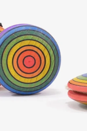 Snelle Levering Mader houten Jojo regenboogkleuren