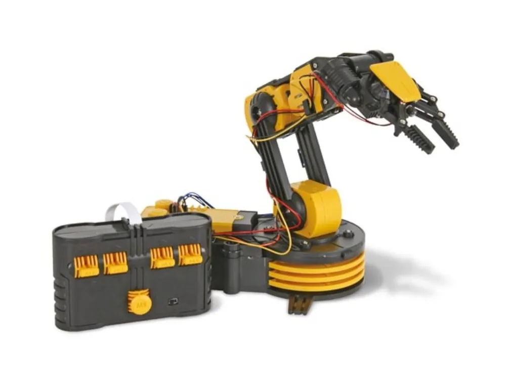 Koopje Robotarm bouwpakket vanaf 14 jaar om zelf te bouwen en bedienen