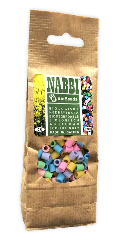 Favoriet Nabbi Biobeads strijkkralen mix pastel - 1000 kralen