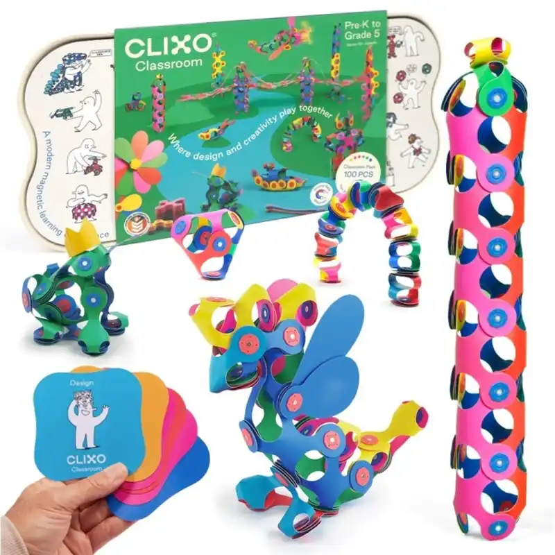 Clixo Classroom Pack voor samen bouwen met 100 stuks Koop Vandaag