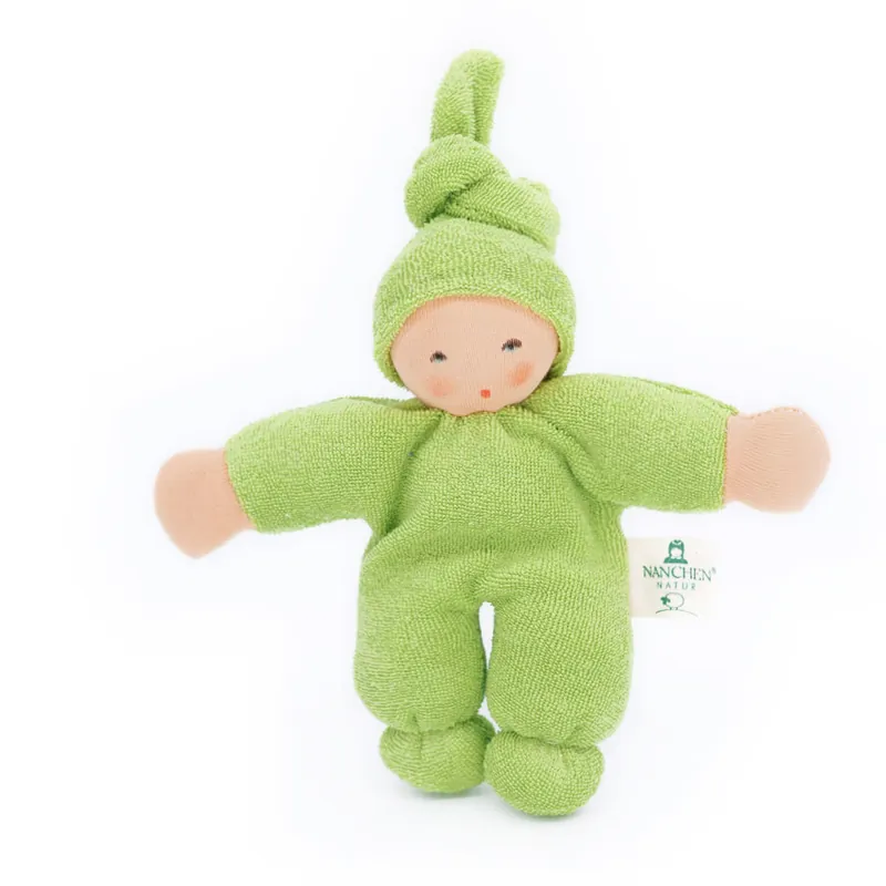 Nänchen Natur Knuffelpopje Pimpel groen Tijdelijk Beschikbaar