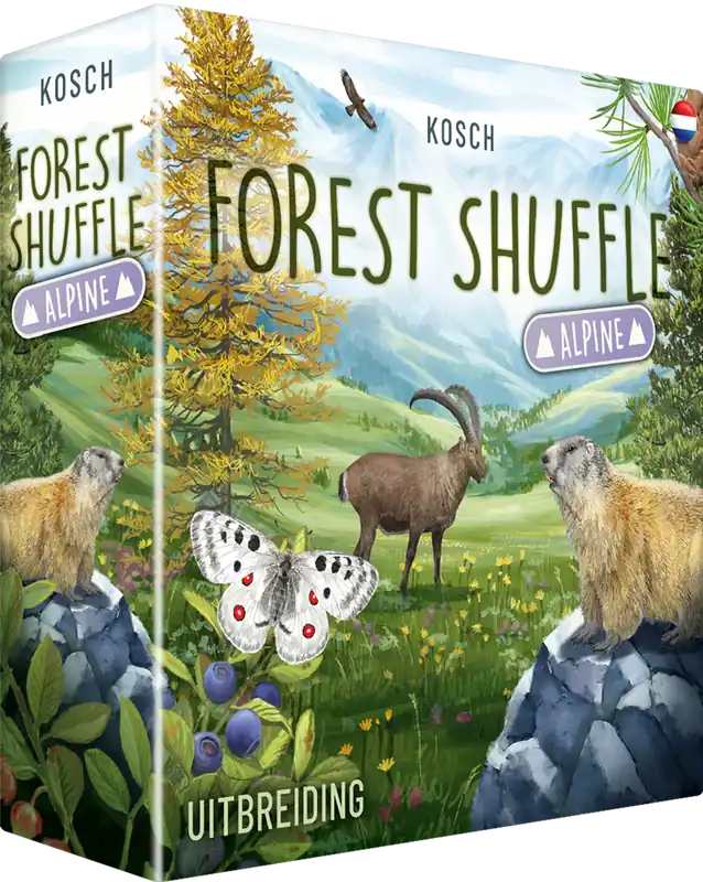 Gecertificeerd Forest Shuffle Uitbreiding Alpine, vanaf 10 jaar