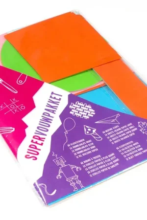 Supervouwpakket 140 delig met diverse vouwblaadjes Dagaanbieding