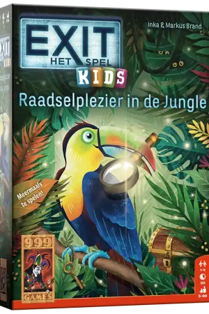 Actieprijs 999 Games Exit - Kids raadselplezier in de Jungle, vanaf 5 jaar