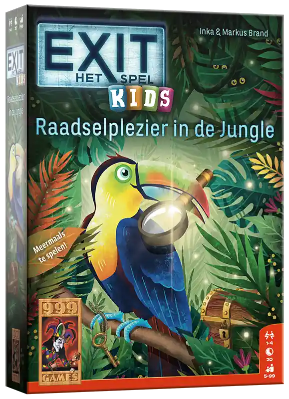 Actieprijs 999 Games Exit - Kids raadselplezier in de Jungle, vanaf 5 jaar