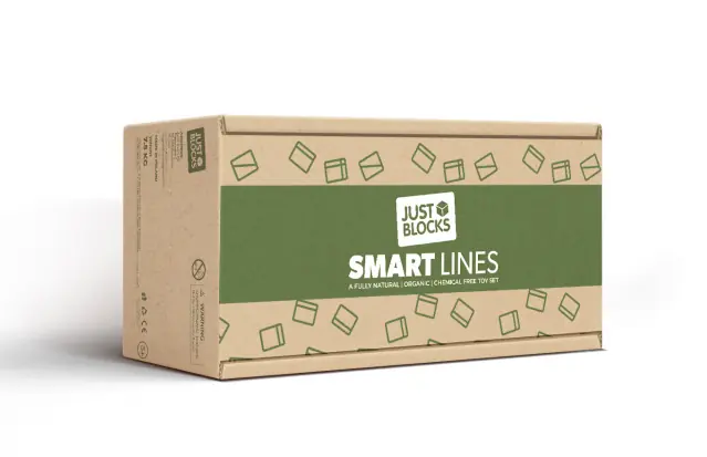 Fabrieksprijs Just Blocks Smart Lines mini 20 blokken