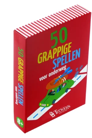Dagaanbieding Tuckers 50 grappige spellen voor onderweg