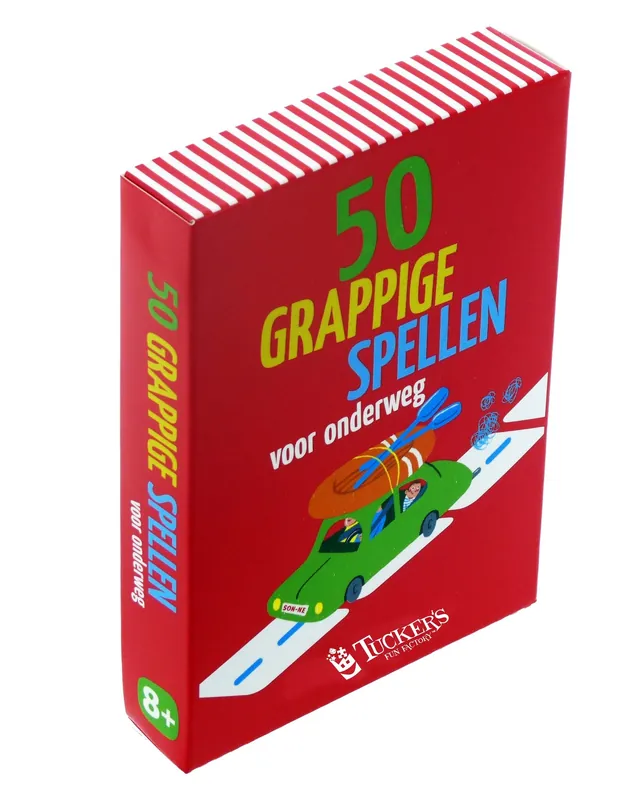 Dagaanbieding Tuckers 50 grappige spellen voor onderweg