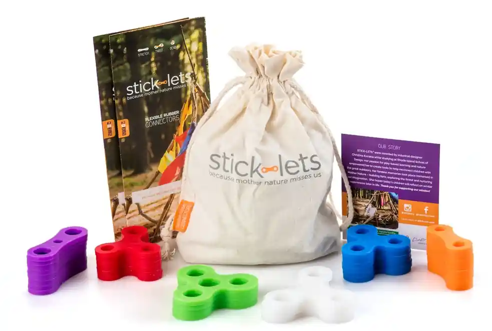 Stick-lets PlayDate groepsset met 36 verbindingen Koopje