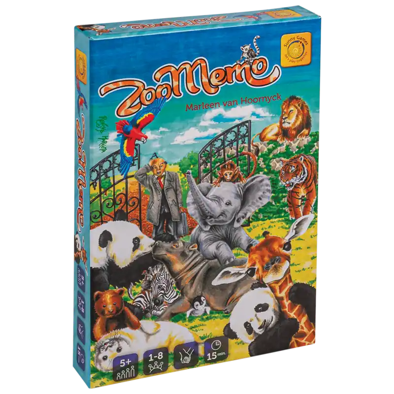 Beperkt Aanbod ZooMemo coöperatief geheugenspel van Sunny Games
