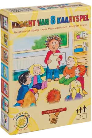Op = Op Kracht van 8 kaartspel met coöperatieve spellen