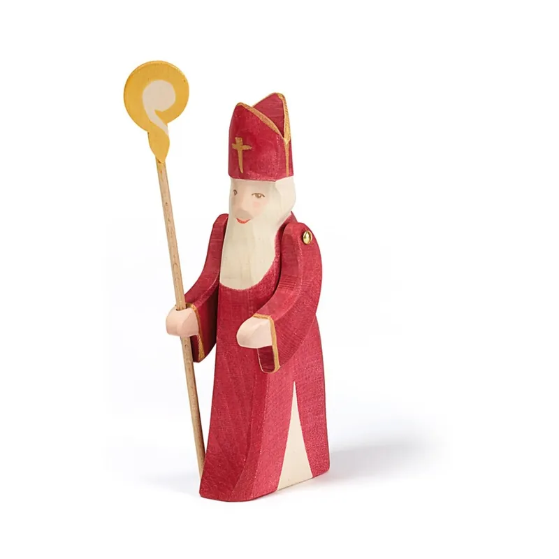Ostheimer Sint-Nicolaas II als houten figuur voor eigen verhalen Veilige Betaling