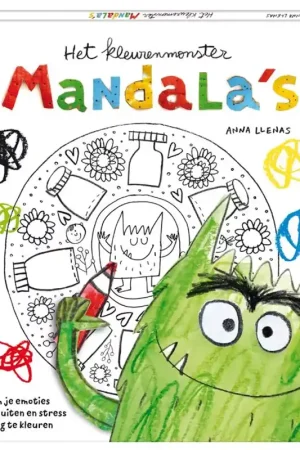 Het kleurenmonster: mandalakleurboek vanaf 3 jaar Nieuw