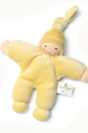 Dagaanbieding Nänchen Natur Knuffelpopje Pimpel botergeel