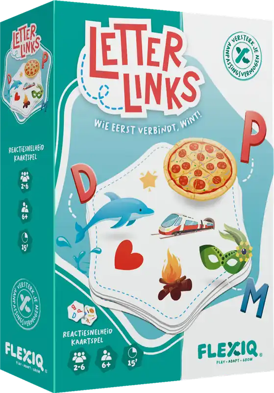 Voordeelprijs Letter Links - snel letterspel vanaf 6 jaar