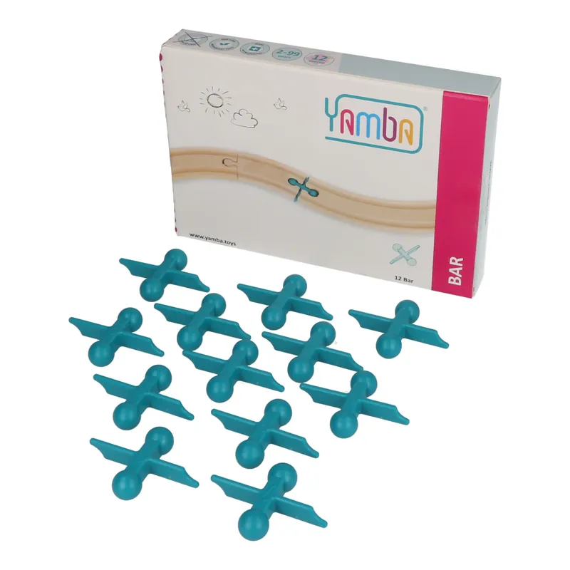 Actieprijs Yamba adapter set Bar - 12 connectoren voor rails