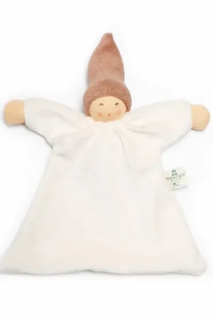 Nänchen Natur Knuffelpopje Nuckel beige - speenknuffel Weekendaanbieding