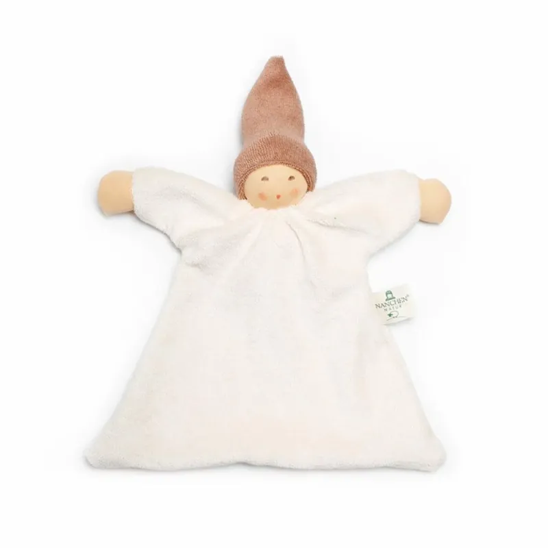 Nänchen Natur Knuffelpopje Nuckel beige - speenknuffel Weekendaanbieding
