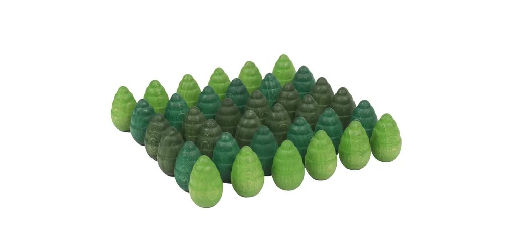 Op = Op Grapat mandala boompjes -36 houten onderdelen