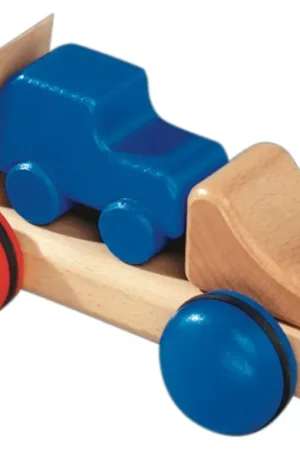 Fagus mini-autotransporter van hout Bestel Nu