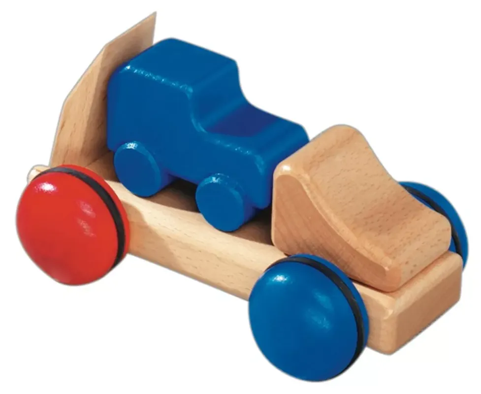 Fagus mini-autotransporter van hout Bestel Nu