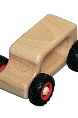 Fagus houten Knubbelauto Oldie Flitsaanbieding