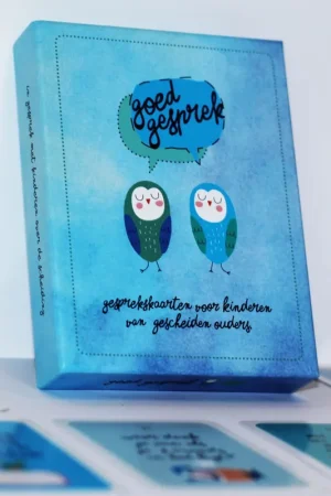 Populair Goed gesprek, gesprekskaarten voor kinderen van gescheiden ouders