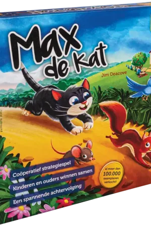 Meest Verkocht Max de Kat coöperatief strategiespel van Sunny Games