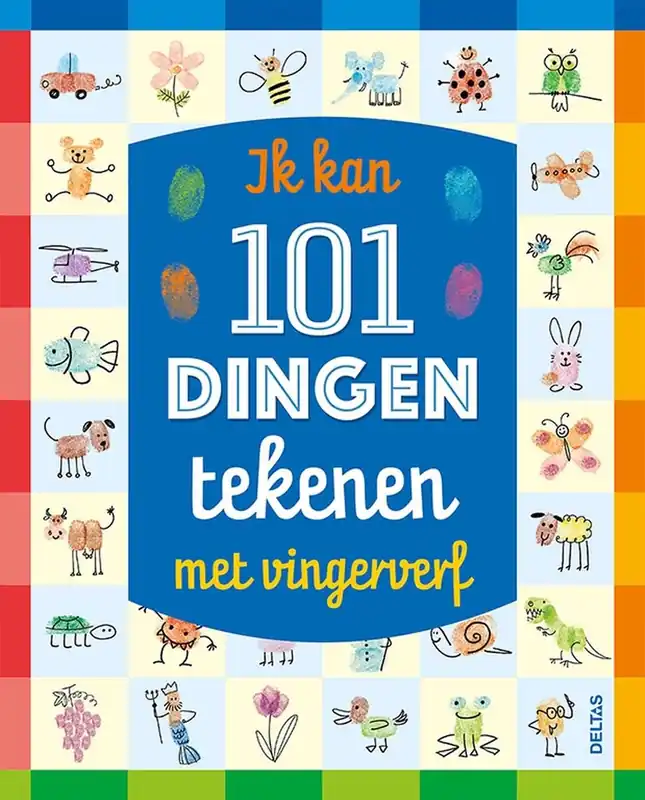 Ik kan 101 dingen tekenen met vingerverf, vanaf 6 jaar Uitverkoop