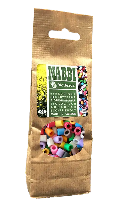 Nu Kopen Nabbi Biobeads strijkkralen mix - 1000 kralen