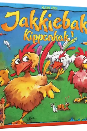 999 Games Jakkiebak! Kippenkak! bordspel vanaf 4 jaar Op = Op