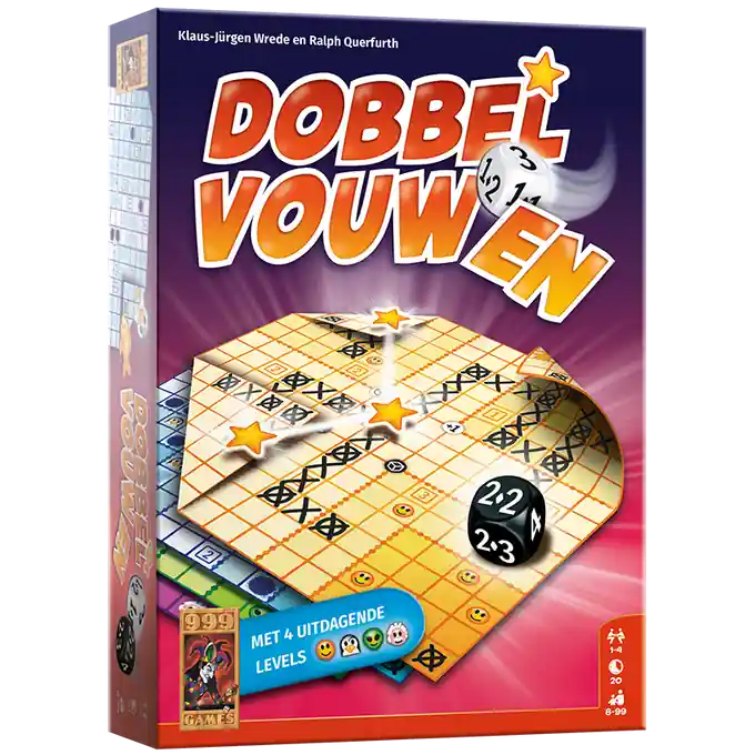999 Games Dobbel vouwen vanaf 8 jaar Koop Vandaag