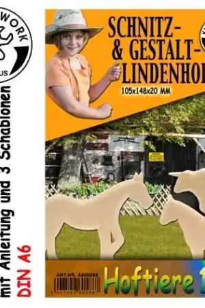 Goedkoop Kids at Work Snijhout drie sjablonen klein