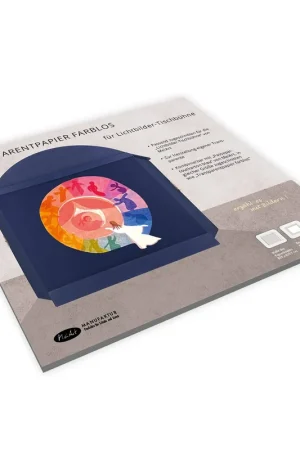 Laatste Kans Seccorell kleurloos transparant papier voor lichtbeelden 12 vellen