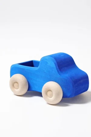 Grimms Houten blauwe truck Beste Prijs