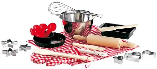 Kinderbakset 16-delig om echt mee te bakken Dagaanbieding