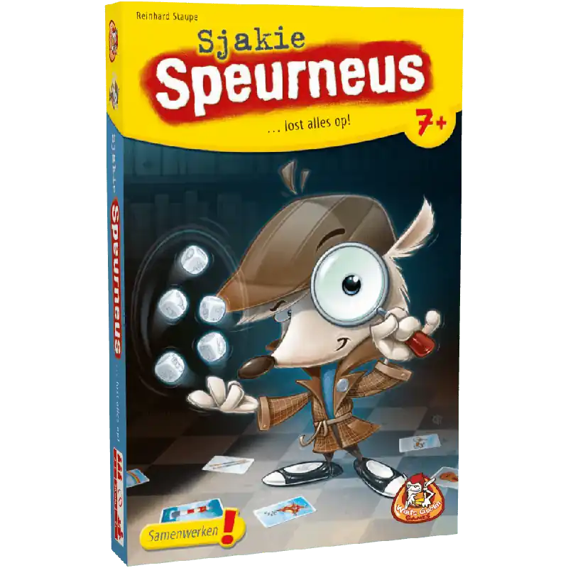 Hete Deal White Goblin Games Sjakie speurneus - samenwerkingsspel
