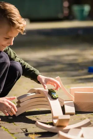 Laatste Kans Houten Abel Blocks - 12 blokken