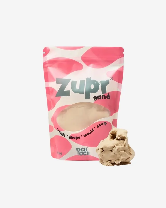Beperkte Voorraad ZUPR Sand kinetisch speelzand 1 kg in vier kleuren