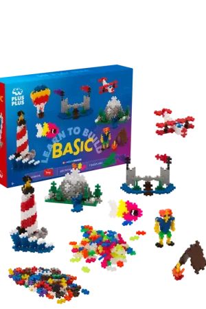 Tijdelijk Beschikbaar Plus-Plus Learn to Build Basic met 600 stenen en 4 grondplaten