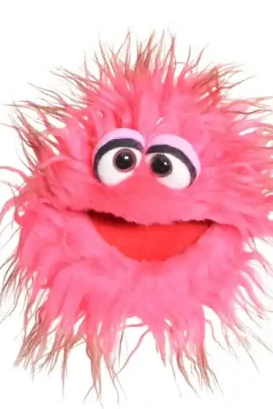 Meest Verkocht Kletskop Knups roze bruin 20 cm met beweegbare mond